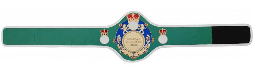 QUEENSBURY CHAMPIONSHIP BELT QUEEN/BLUE/G/ENGRAVE - AVAILABLE IN 10+ COLOURS